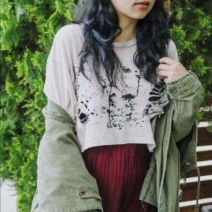 MEDIUM & LARGE AVAILABLE - Crop Top